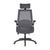 Resolute – High Back Mesh Chair with High Weight Capacity, Deep Moulded Seat Foam, Folding Arms and Optional Headrest