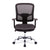 Crusader – Medium Back Mesh Designer Armchair with Black Frame Chrome Base