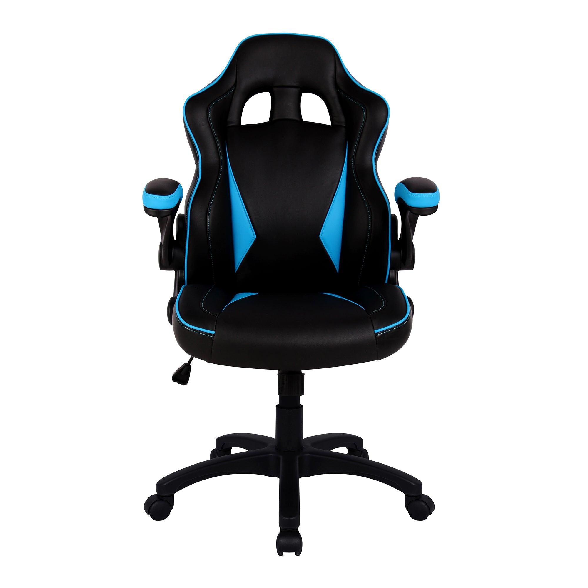 Predator – Executive Ergonomic Gaming Style Office Chair with Folding Arms, Integral Headrest and Lumbar Support