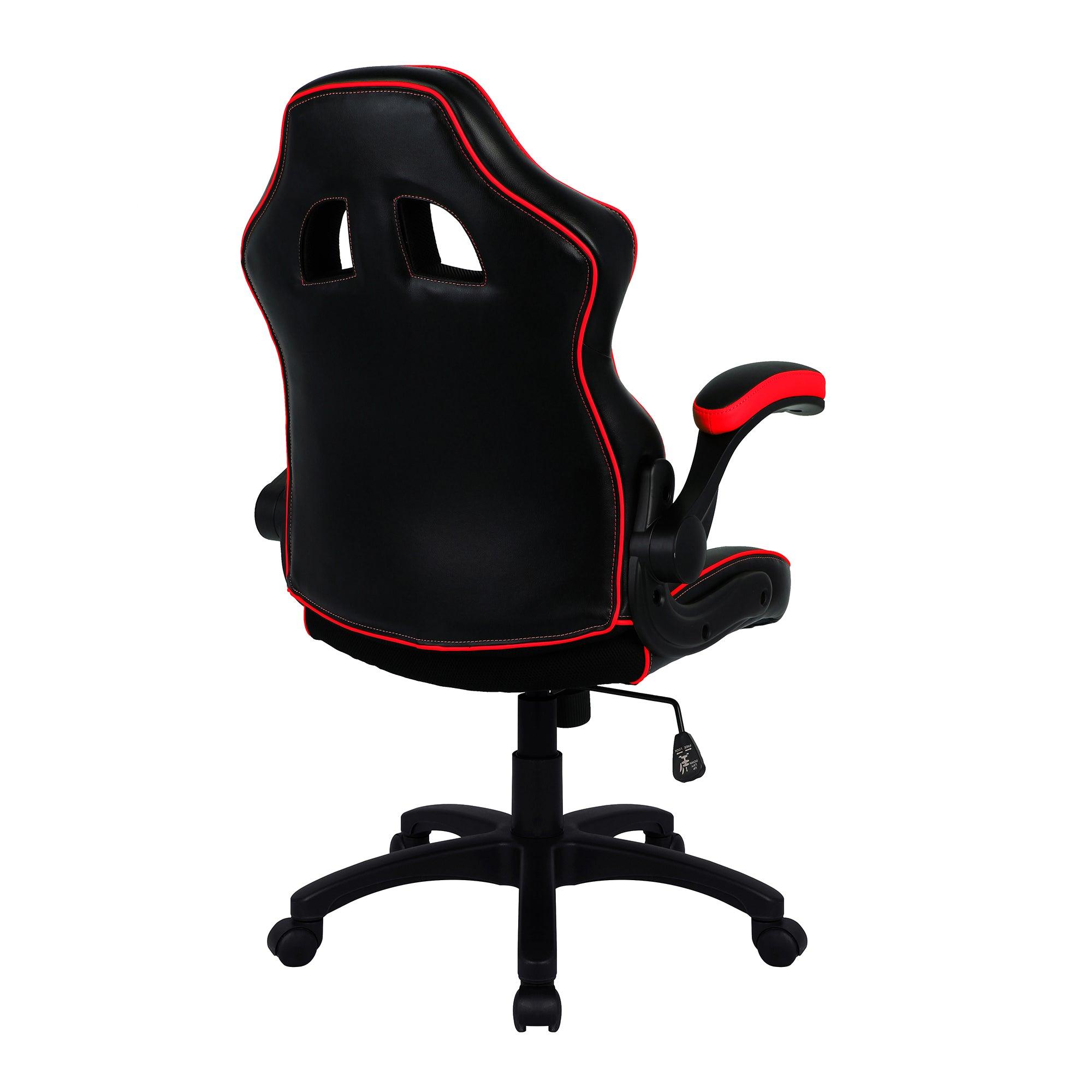 Predator – Executive Ergonomic Gaming Style Office Chair with Folding Arms, Integral Headrest and Lumbar Support