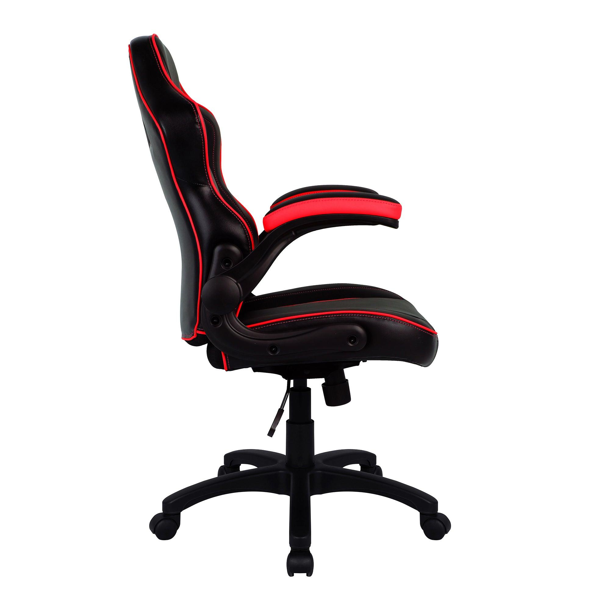 Predator – Executive Ergonomic Gaming Style Office Chair with Folding Arms, Integral Headrest and Lumbar Support