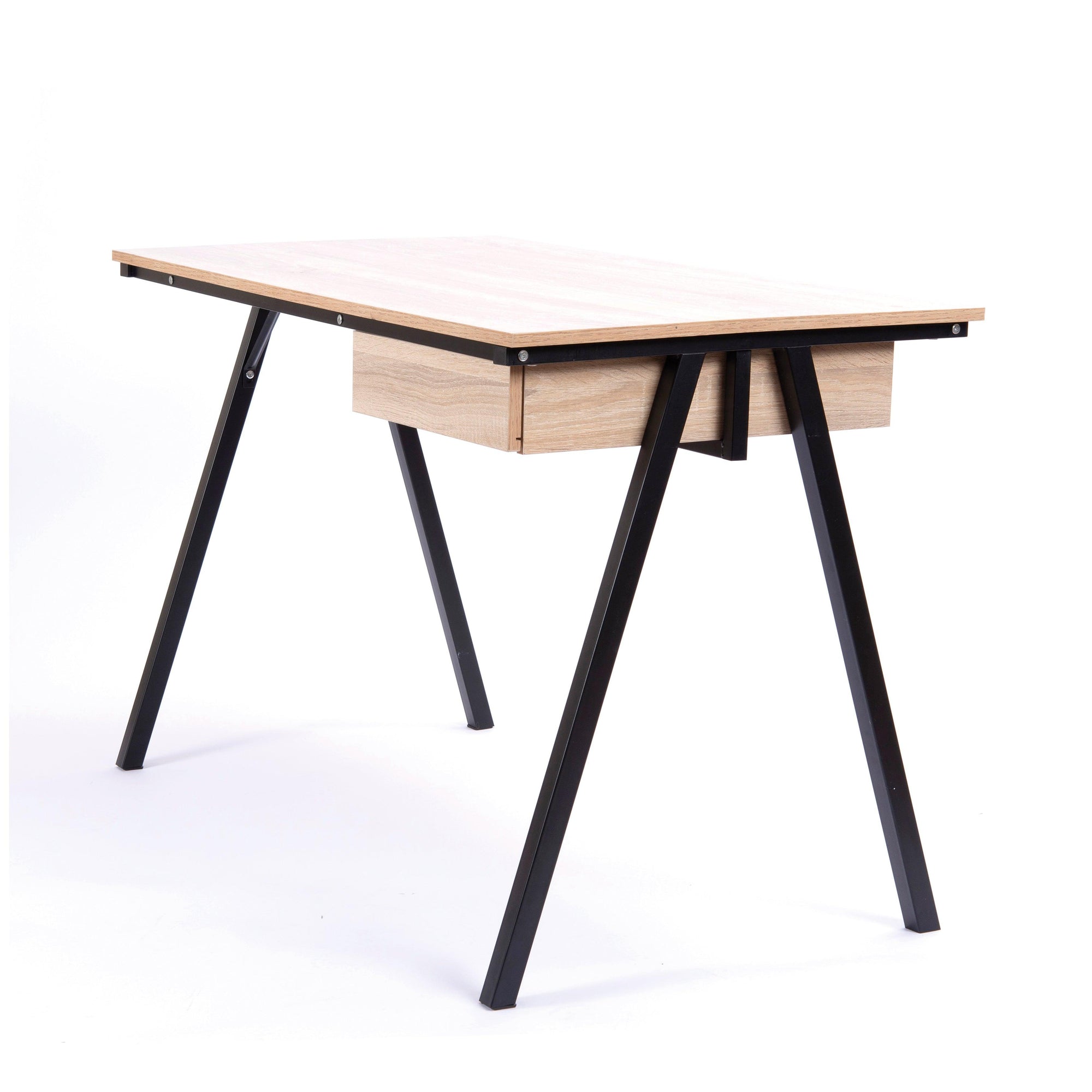 Tyrol - Compact Workstation with Suspended Underdesk Drawer