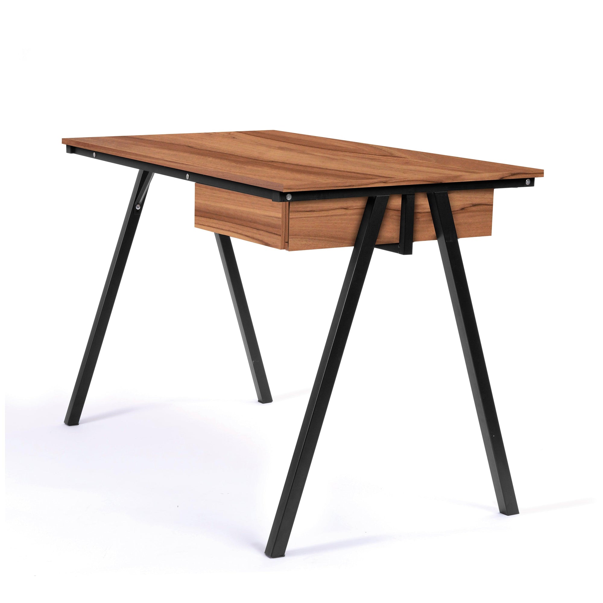 Tyrol - Compact Workstation with Suspended Underdesk Drawer