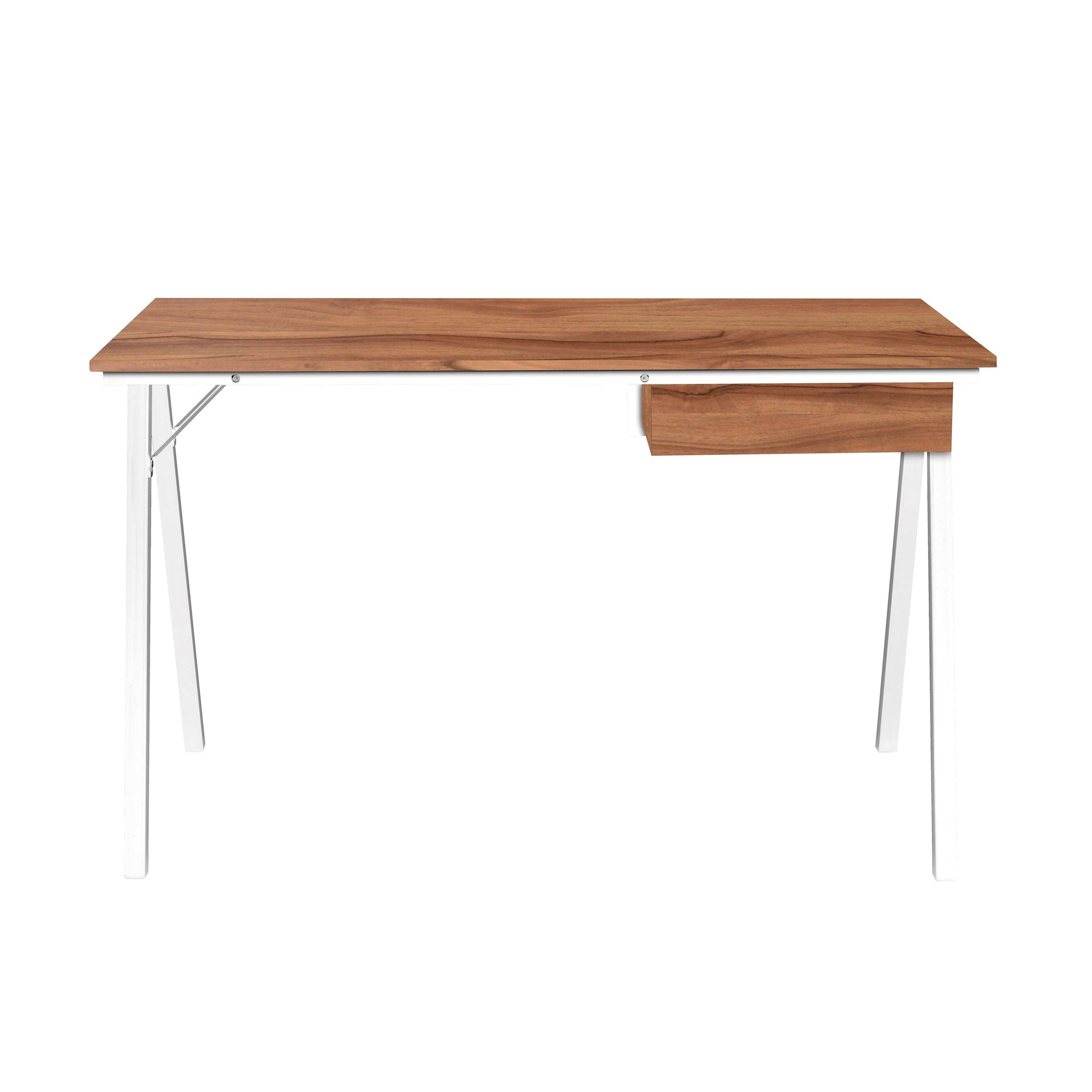 Tyrol - Compact Workstation with Suspended Underdesk Drawer