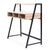 Vienna - Compact Two Tier Workstation with Stylish Feature Frame and Upper Storage Shelf