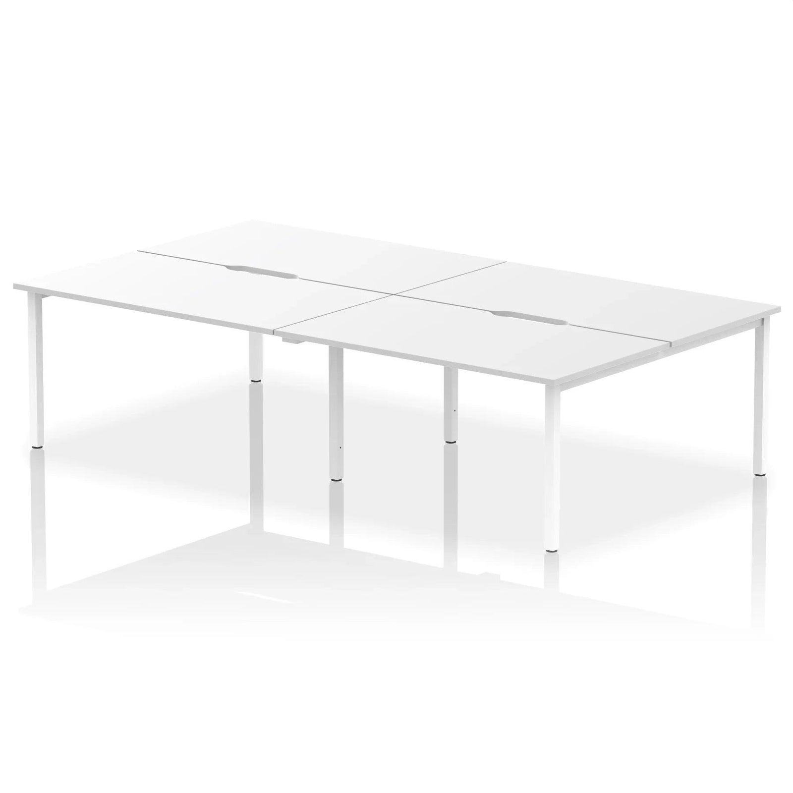 Evolve Plus B2B Bench Desk - 4 Person