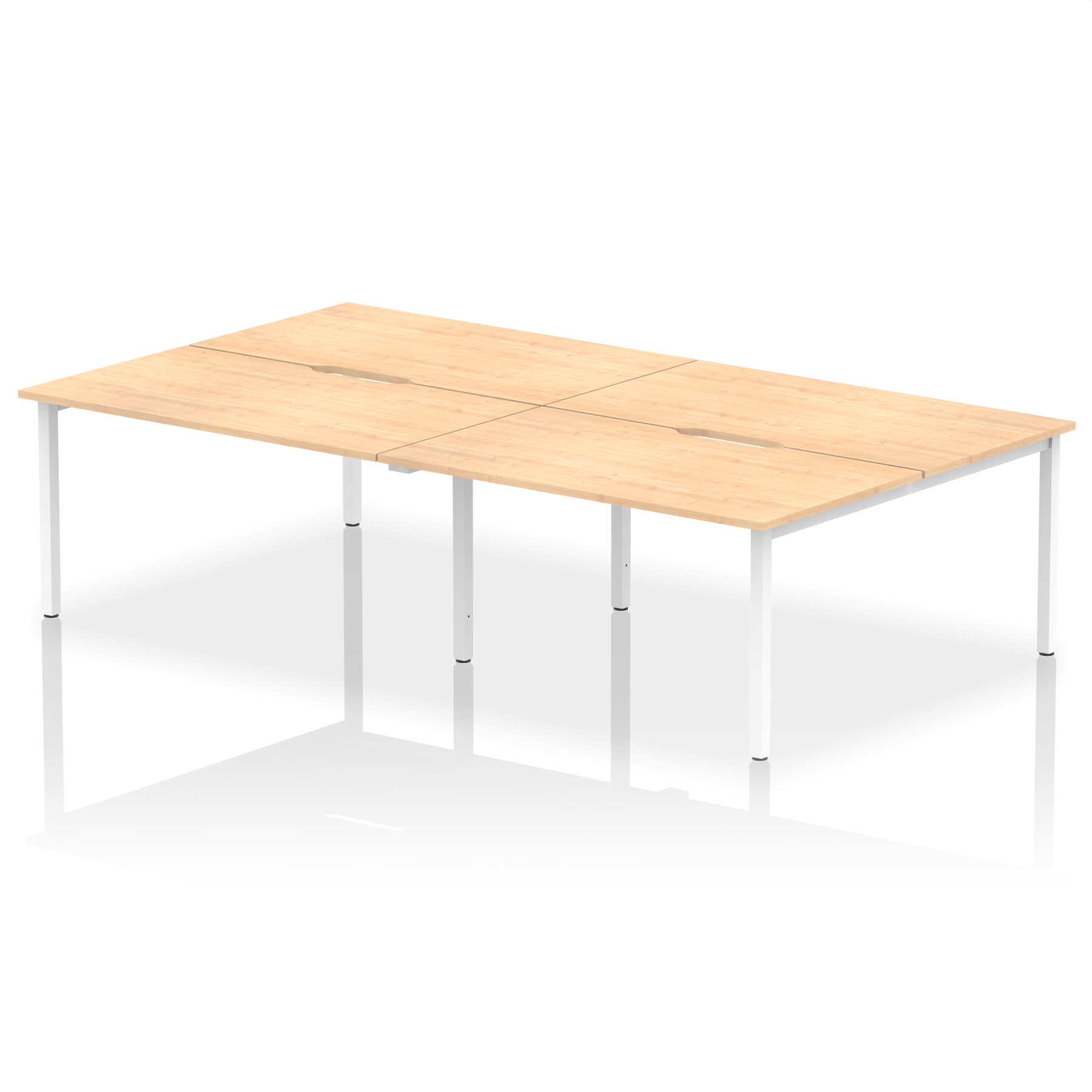 Evolve Plus B2B Bench Desk - 4 Person