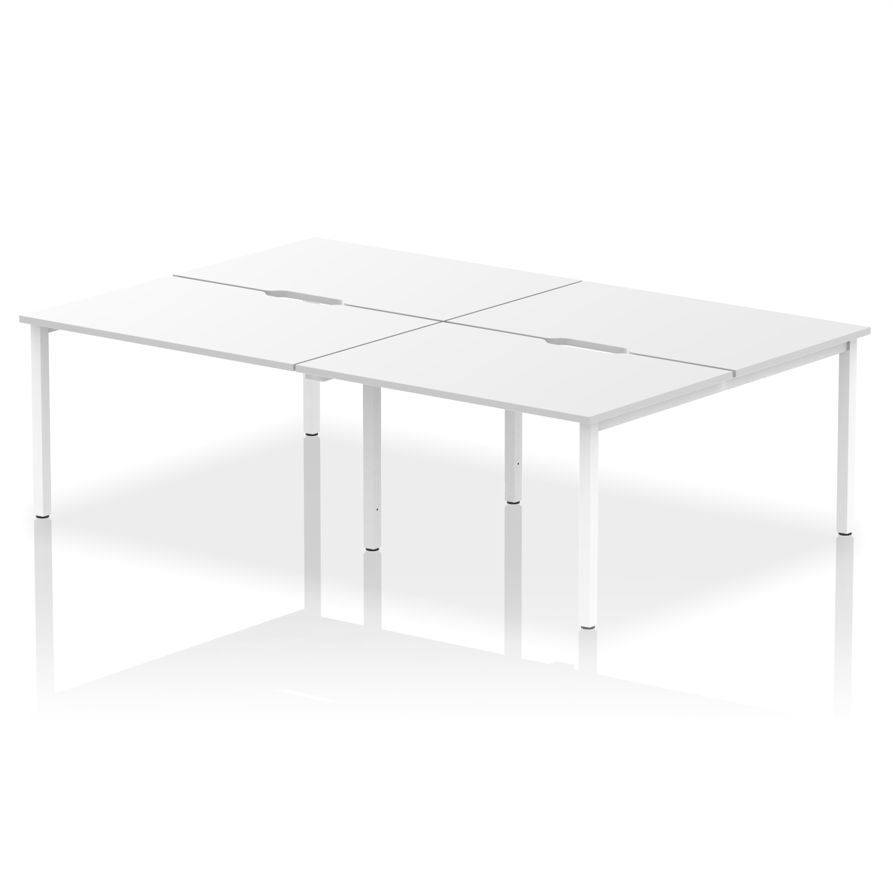 Evolve Plus B2B Bench Desk - 4 Person