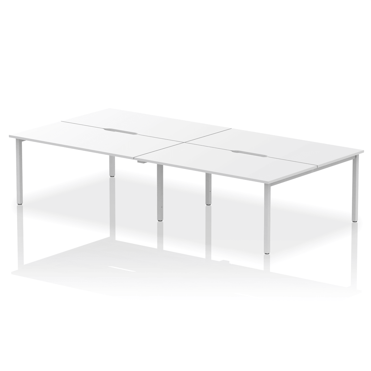 Evolve Plus B2B Bench Desk - 4 Person