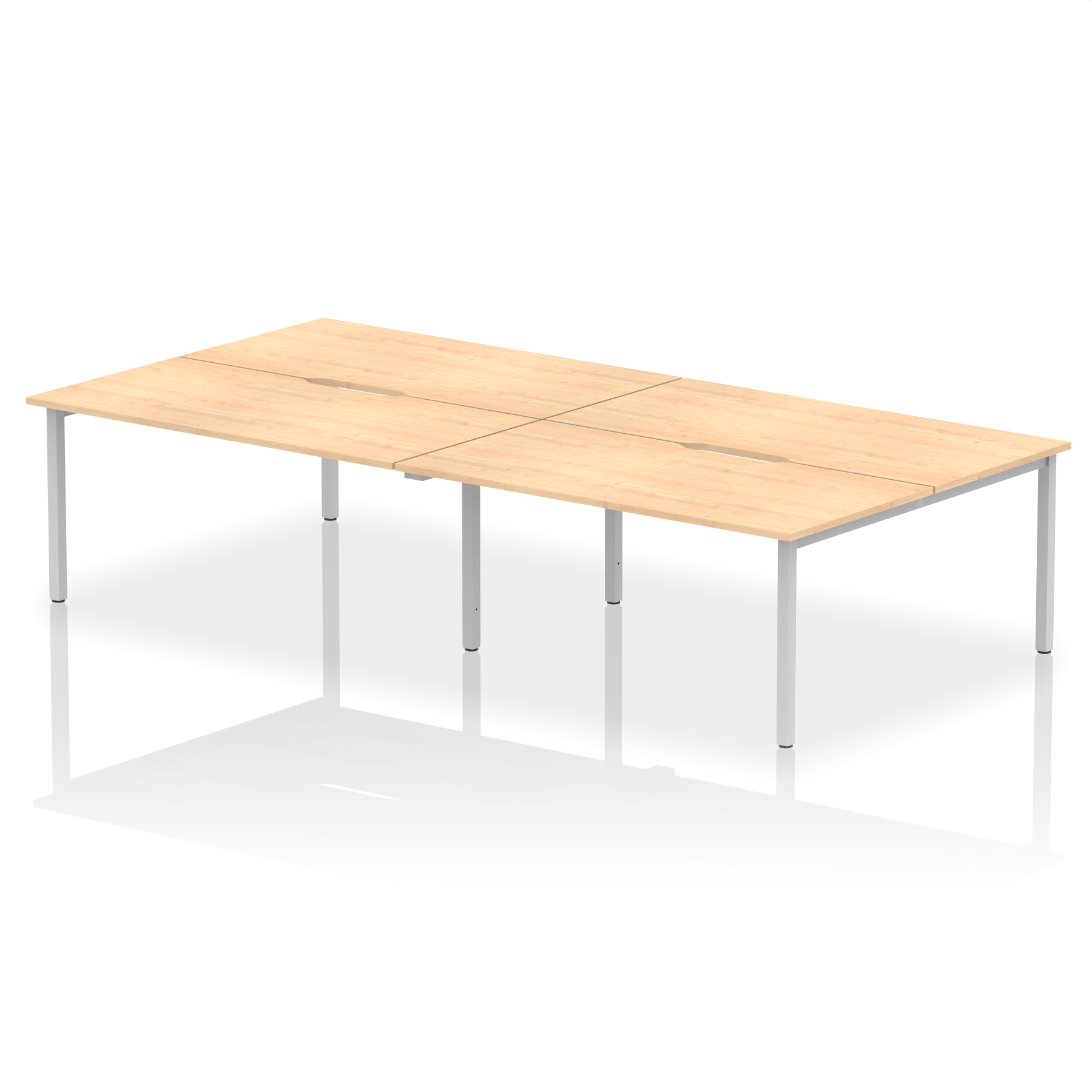 Evolve Plus B2B Bench Desk - 4 Person