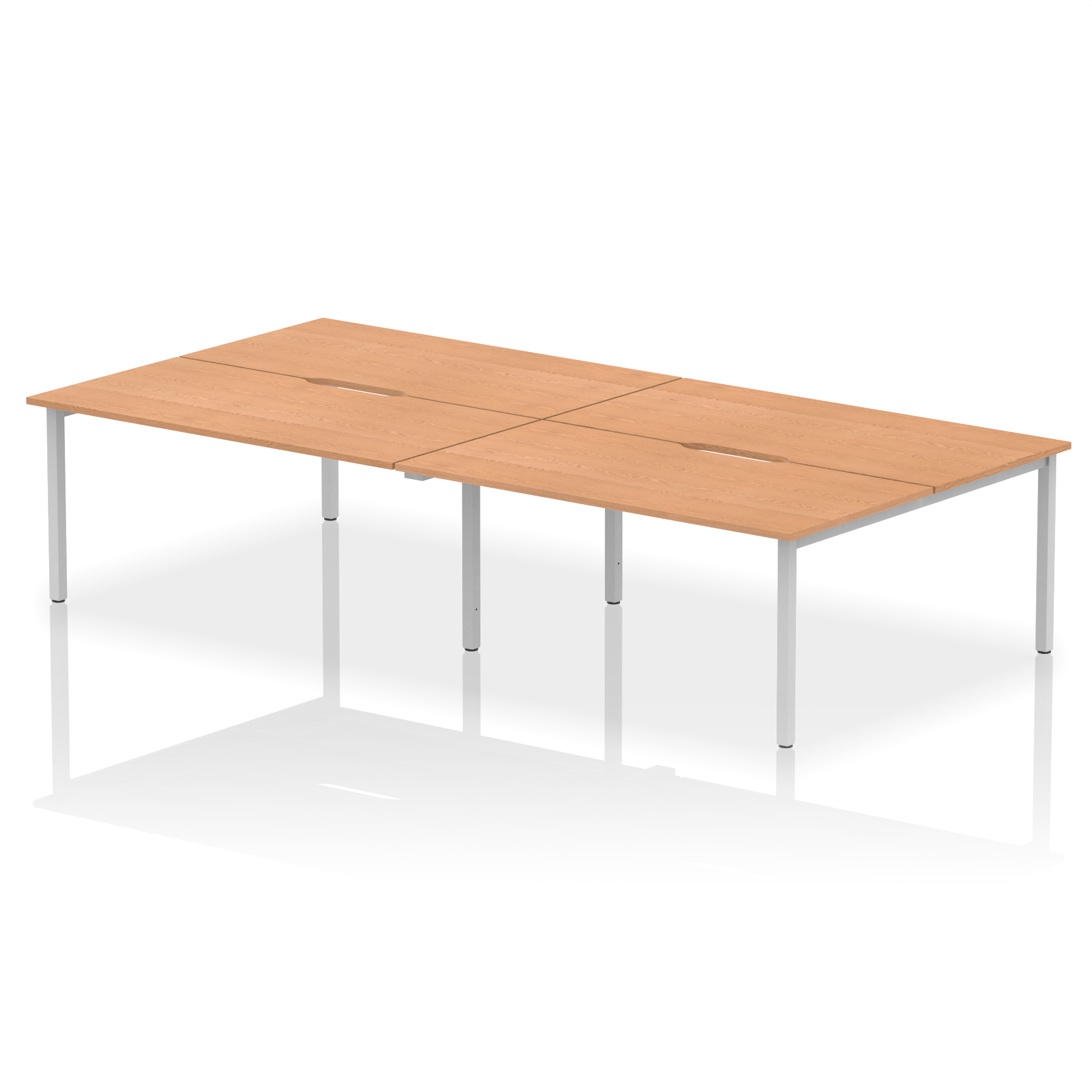 Evolve Plus B2B Bench Desk - 4 Person