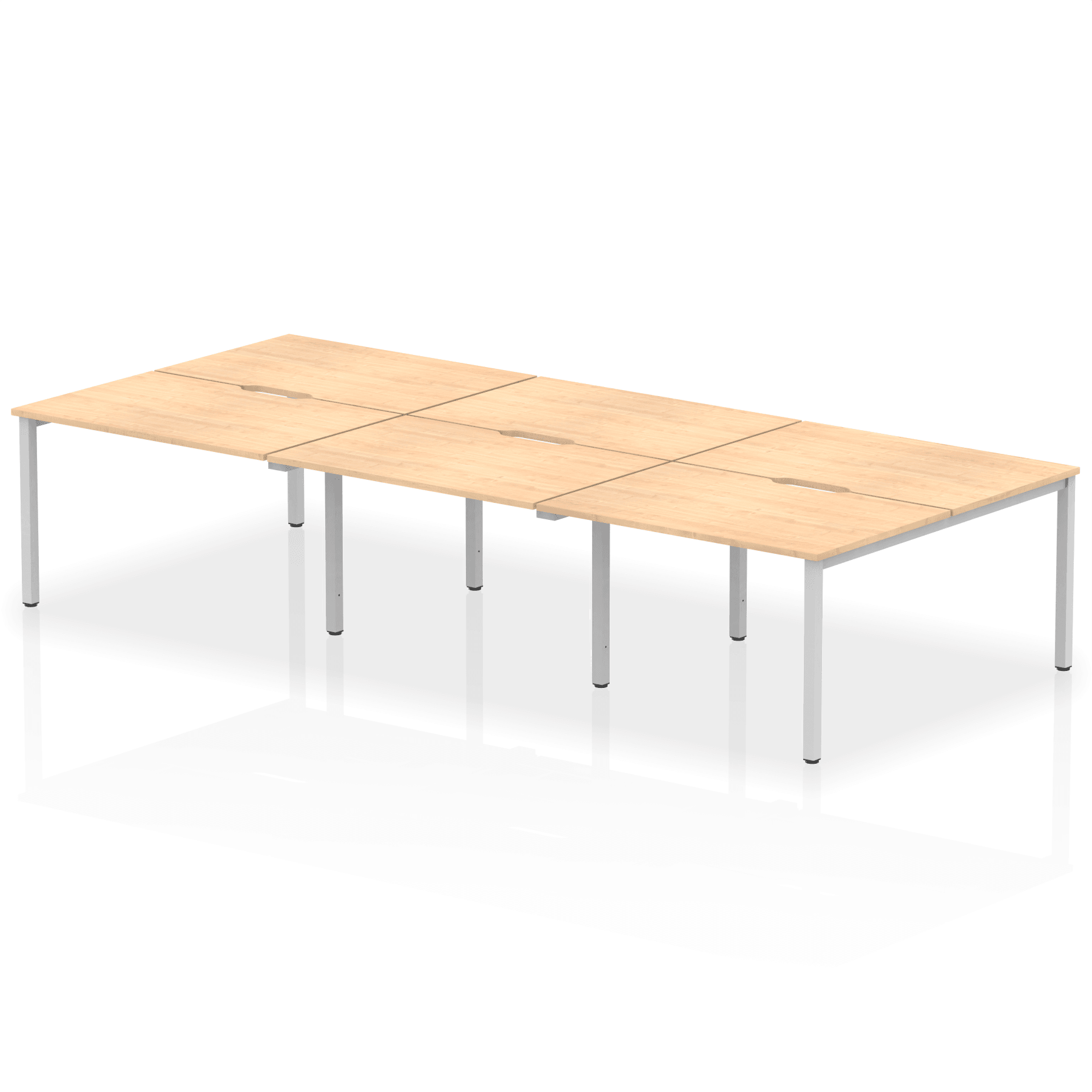 Evolve Plus B2B Bench Desk - 6 Person