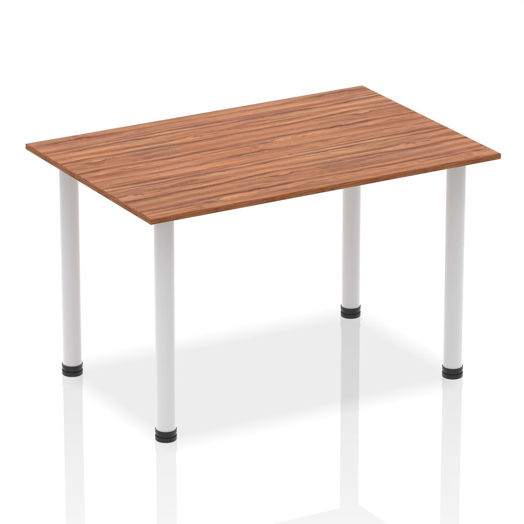 Impulse Straight Table with Post Leg - Quality Office Furniture