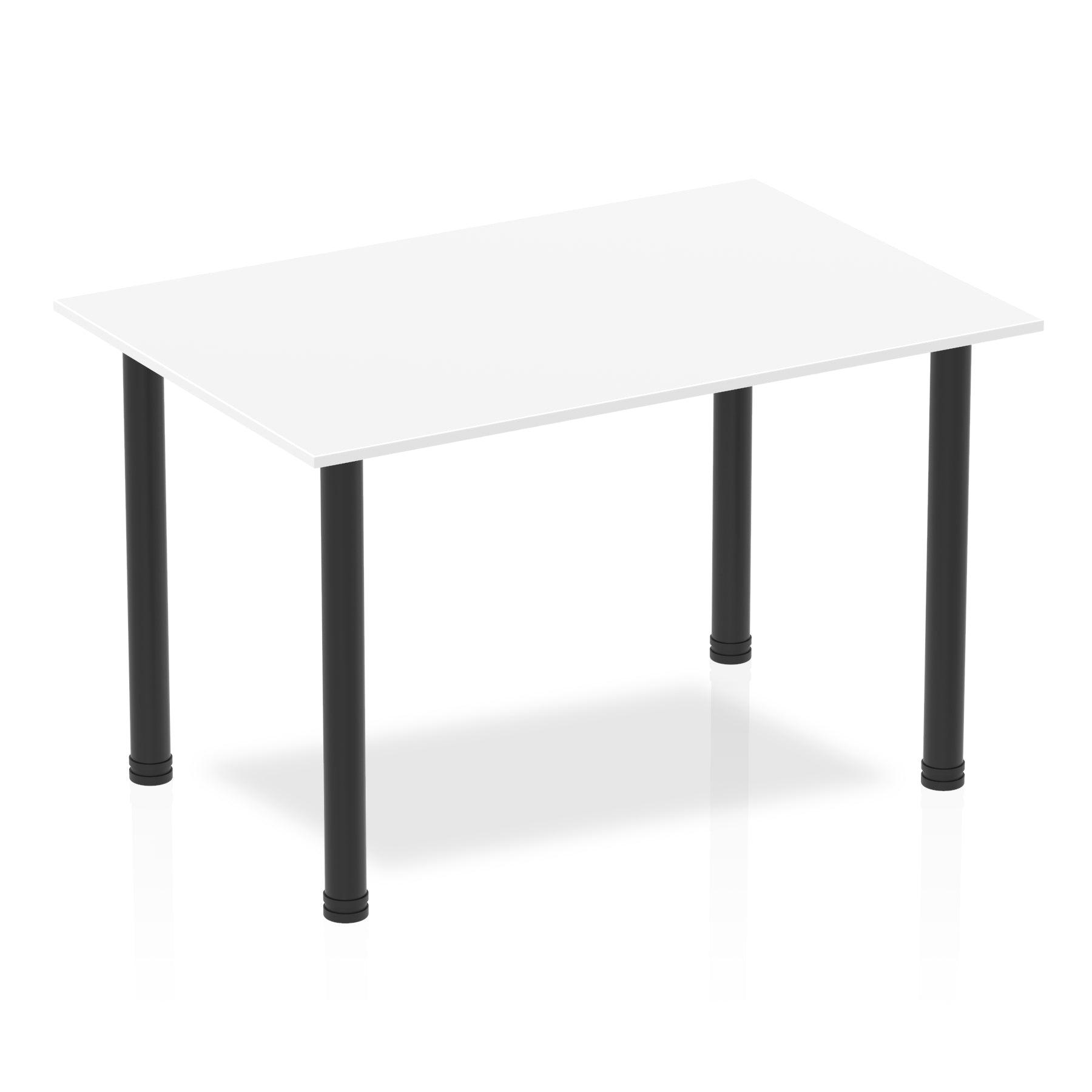 Impulse Straight Table with Post Leg - Quality Office Furniture