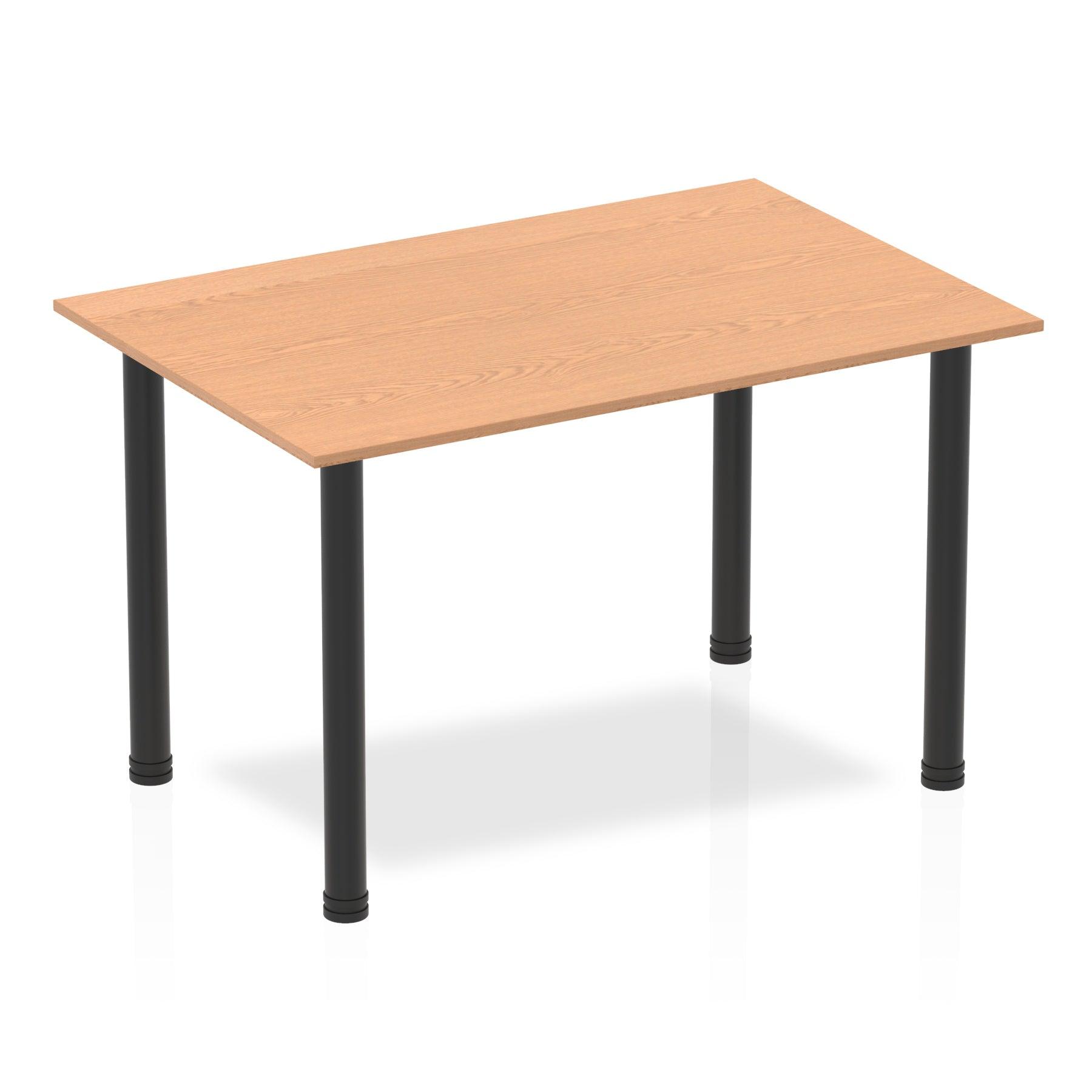 Impulse Straight Table with Post Leg - Quality Office Furniture