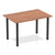 Impulse Straight Table with Post Leg - Quality Office Furniture