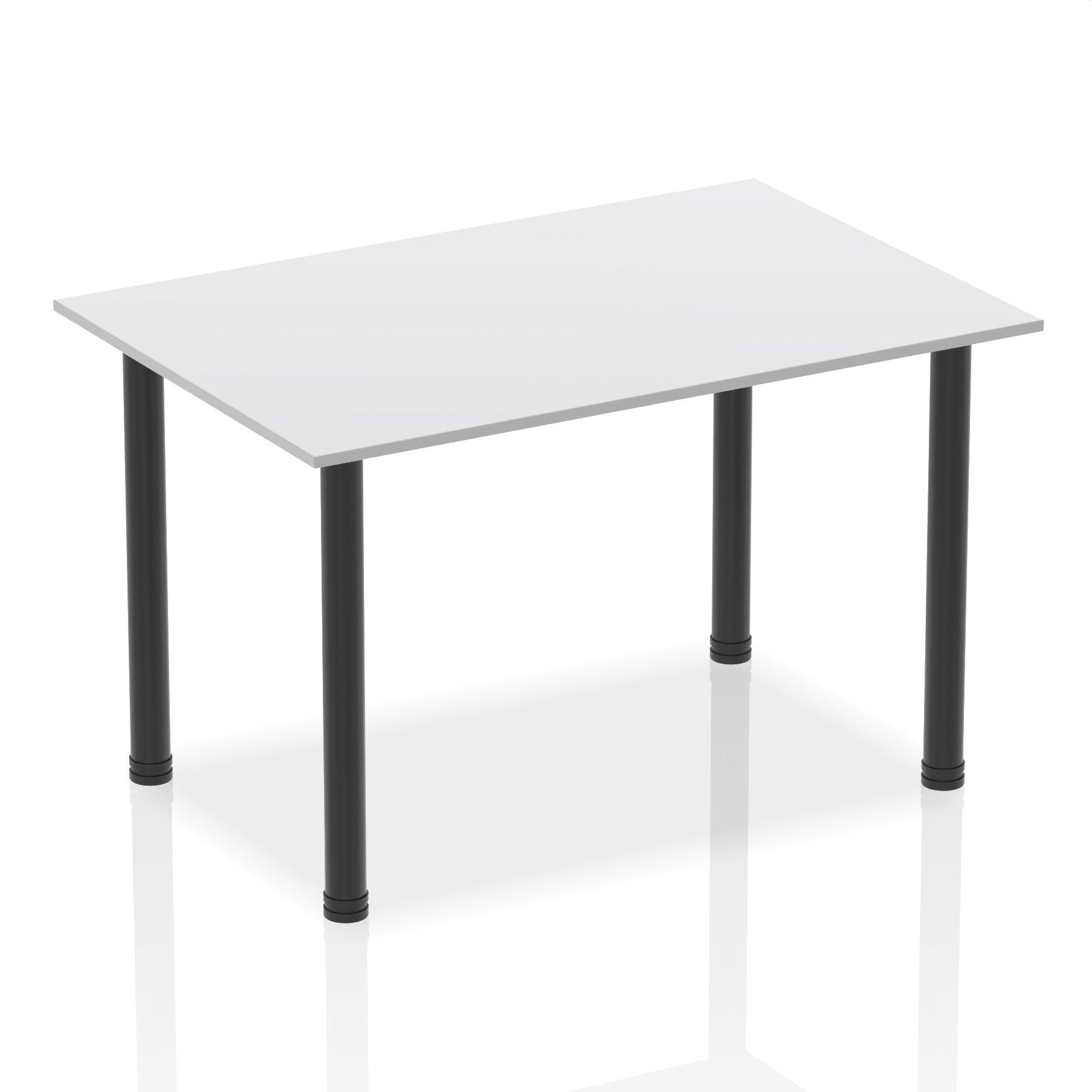 Impulse Straight Table with Post Leg - Quality Office Furniture