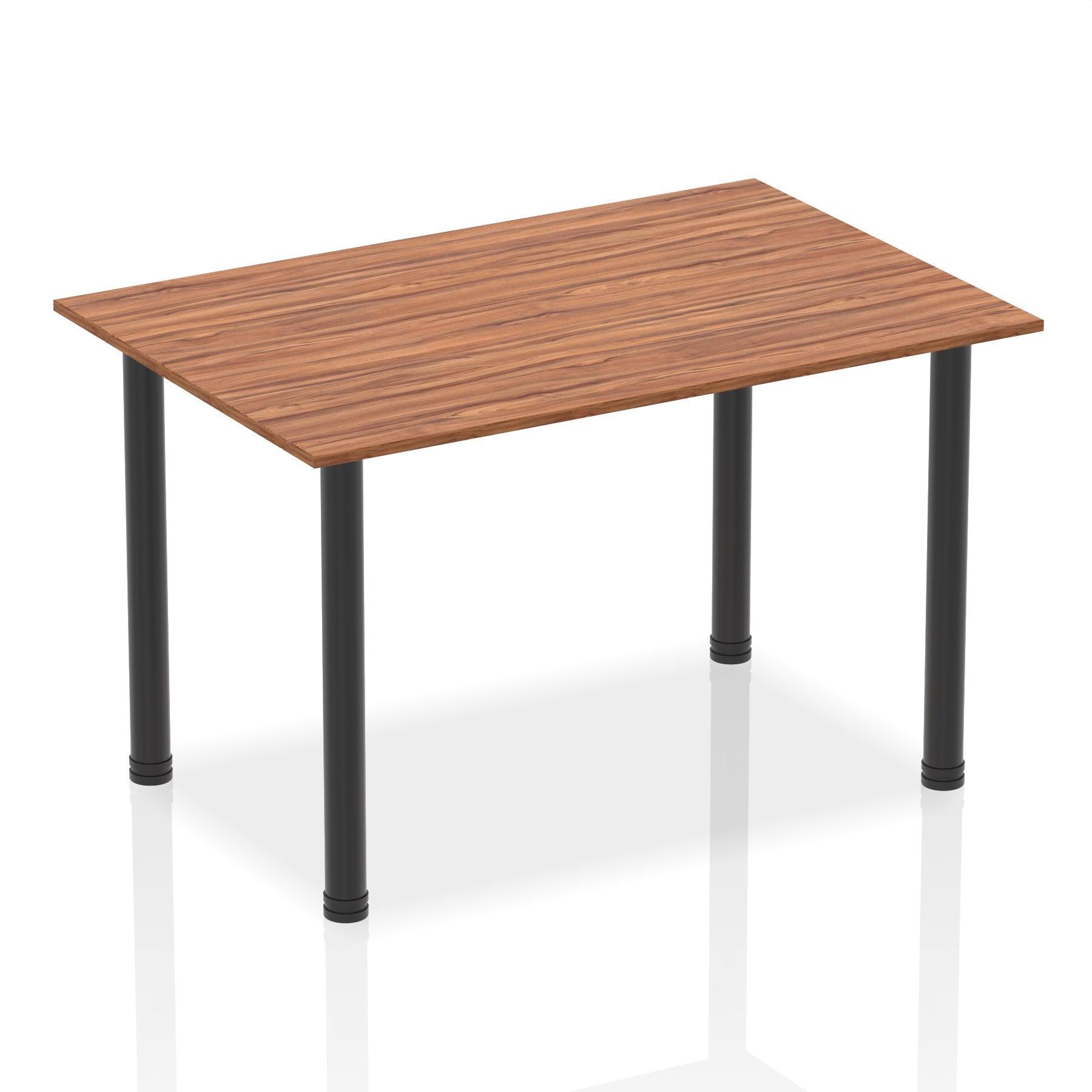 Impulse Straight Table with Post Leg - Quality Office Furniture