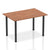 Impulse Straight Table with Post Leg - Quality Office Furniture