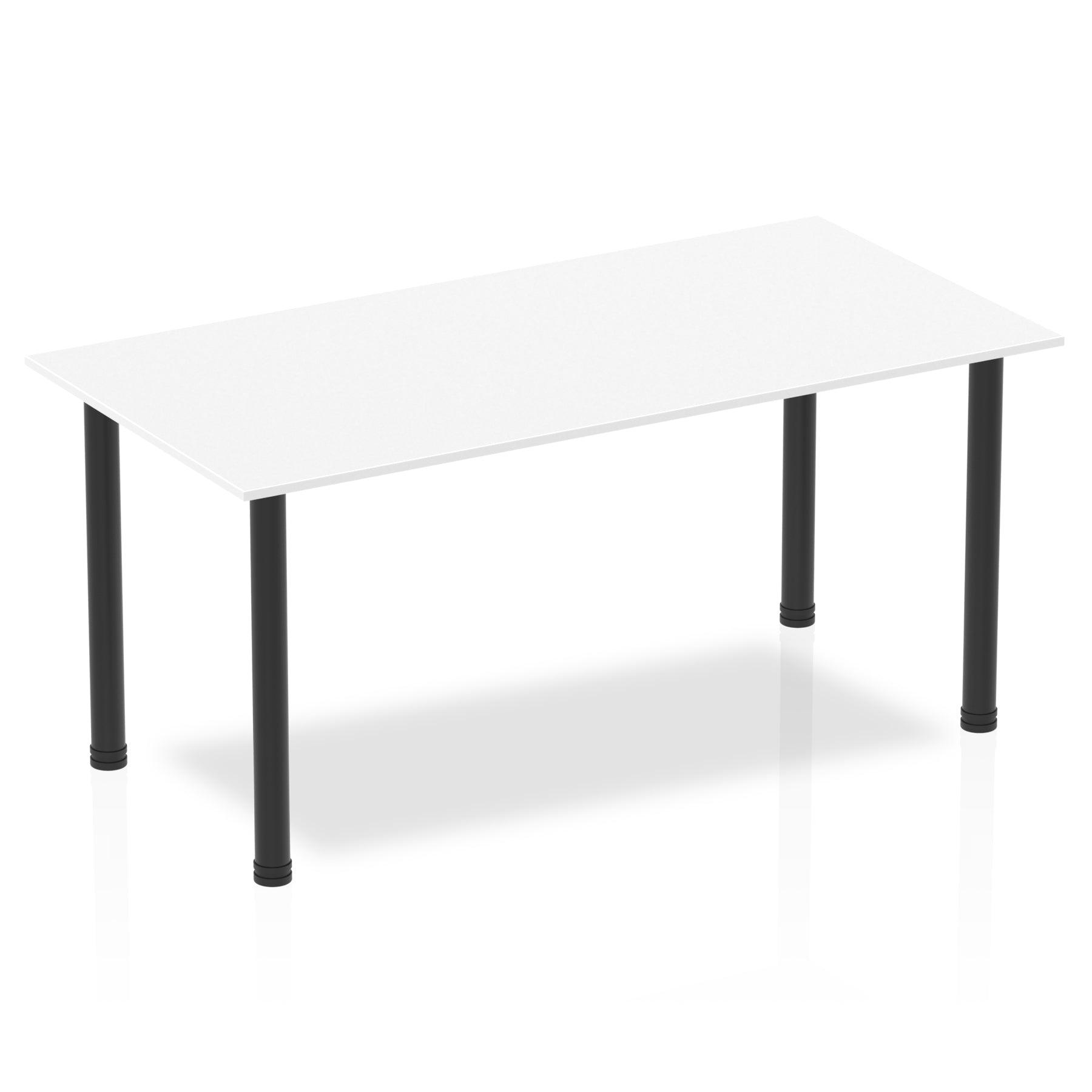 Impulse Straight Table with Post Leg - Quality Office Furniture