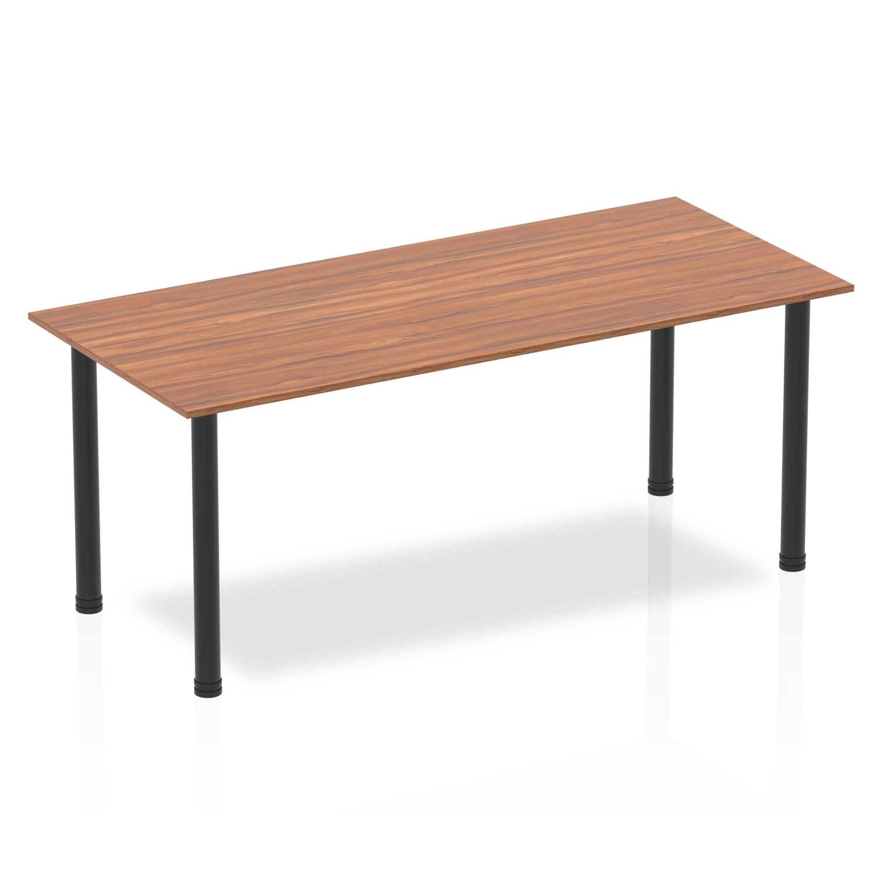 Impulse 1800mm Straight Table With Post Leg