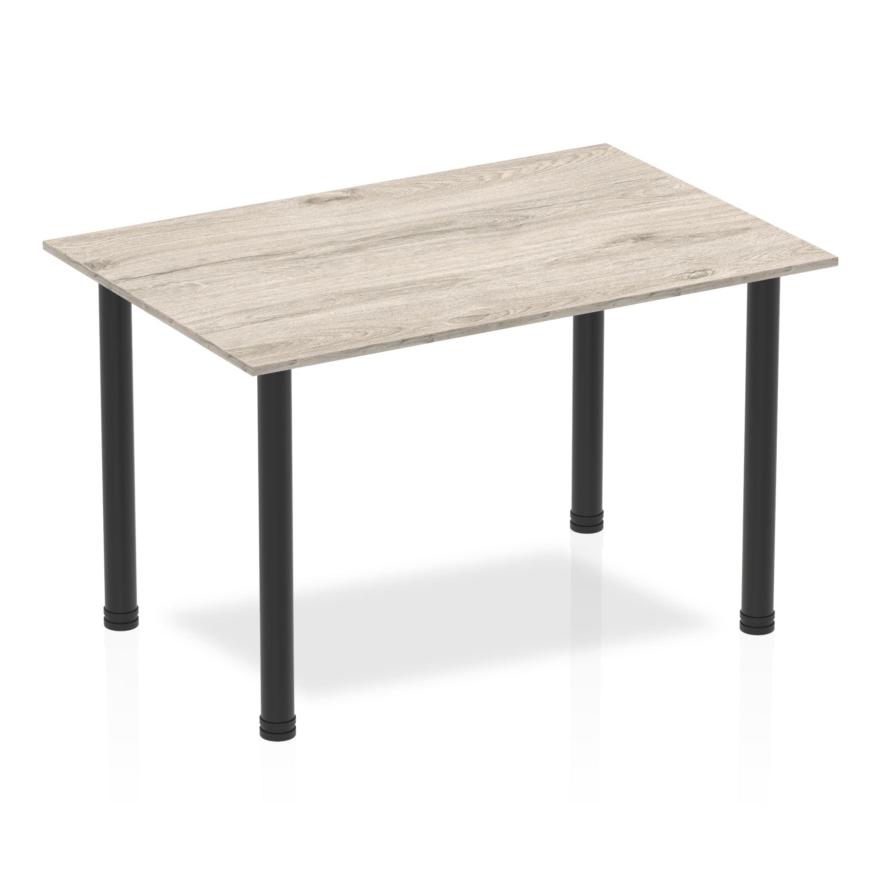 Impulse Straight Table with Post Leg - Quality Office Furniture