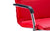 Echo Medium Back Leather Cantilever Visitor Chair with Arms