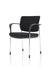 Brunswick Deluxe Medium Back Stacking Visitor Office Chair with Arms