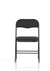 Sicily Black Polyurethane Folding Chair