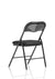 Sicily Black Polyurethane Folding Chair