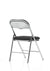 Sicily Black Polyurethane Folding Chair