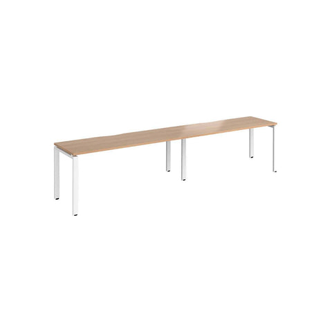 2 Person Single Row Bench Desk W1000mm x D600mm x H740mm
