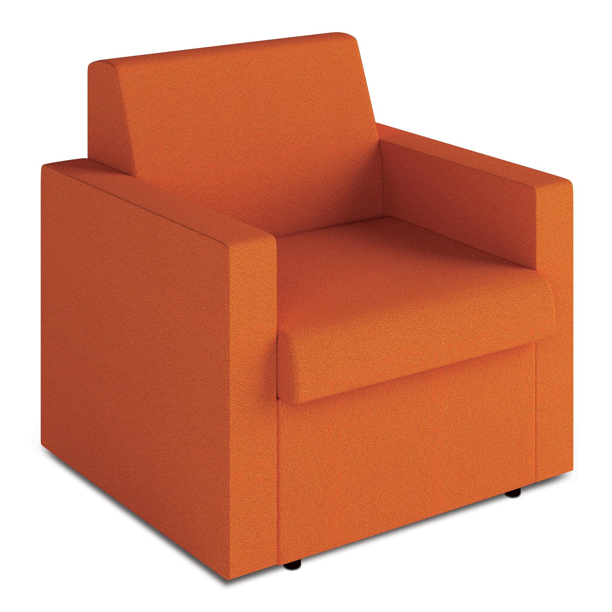 Wave – Contemporary Modular Fabric Low Back Armchair