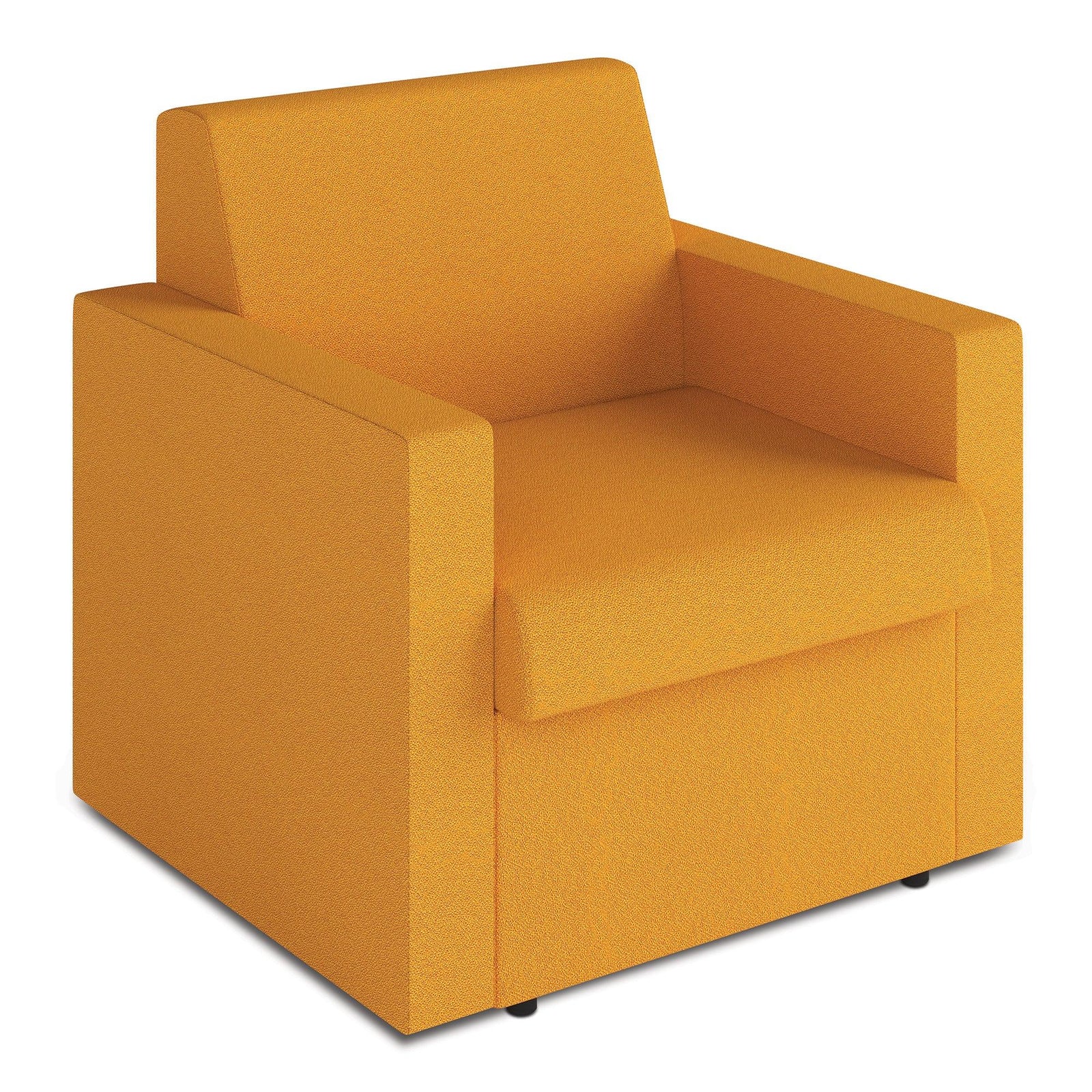 Wave – Contemporary Modular Fabric Low Back Armchair