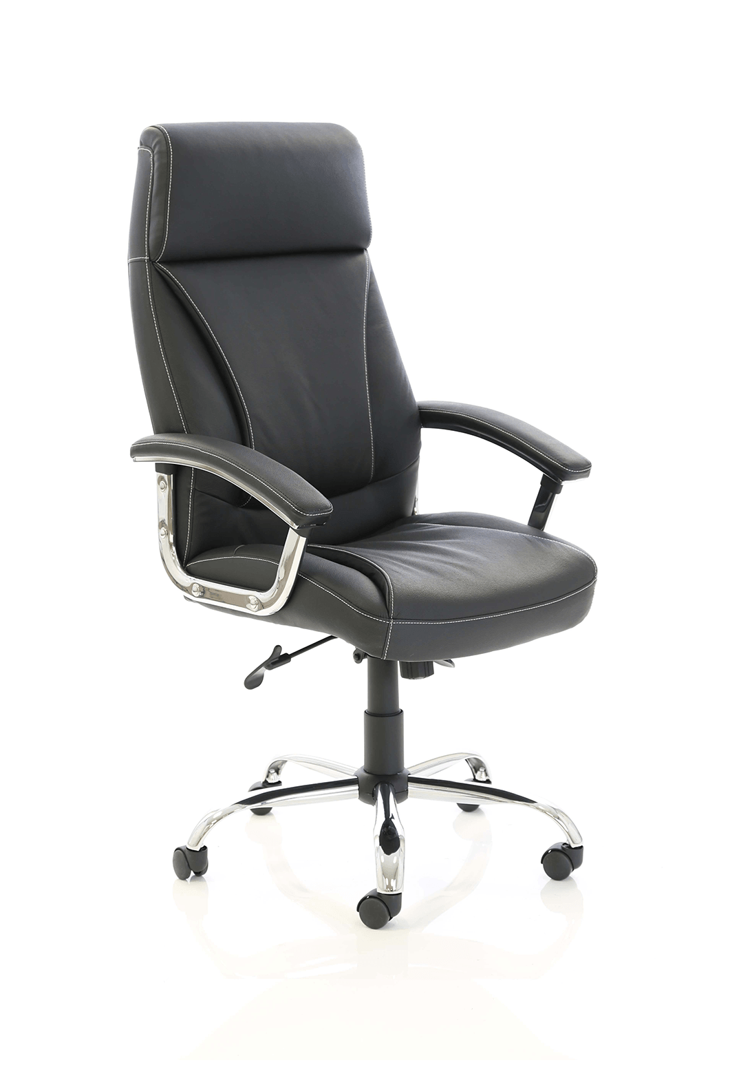 Penza High Back Executive Leather Office Chair with Arms