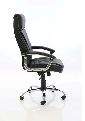 Penza High Back Executive Leather Office Chair with Arms