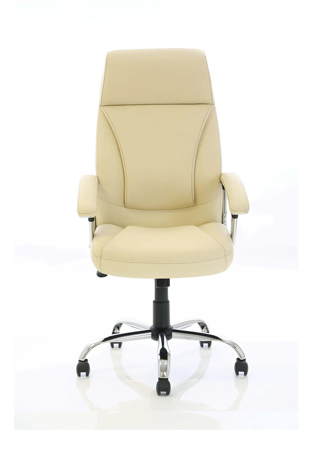 Penza High Back Executive Leather Office Chair with Arms