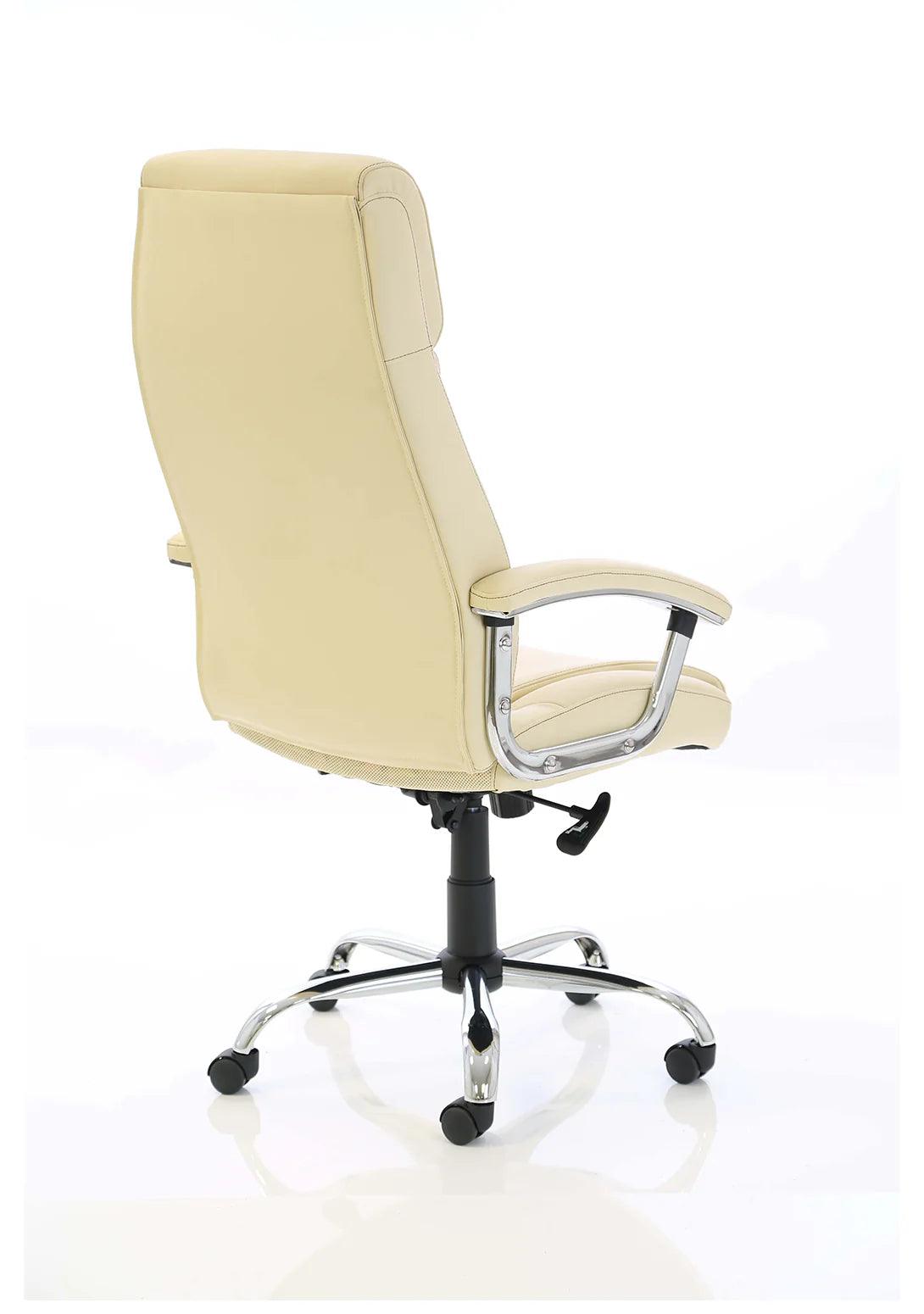 Penza High Back Executive Leather Office Chair with Arms