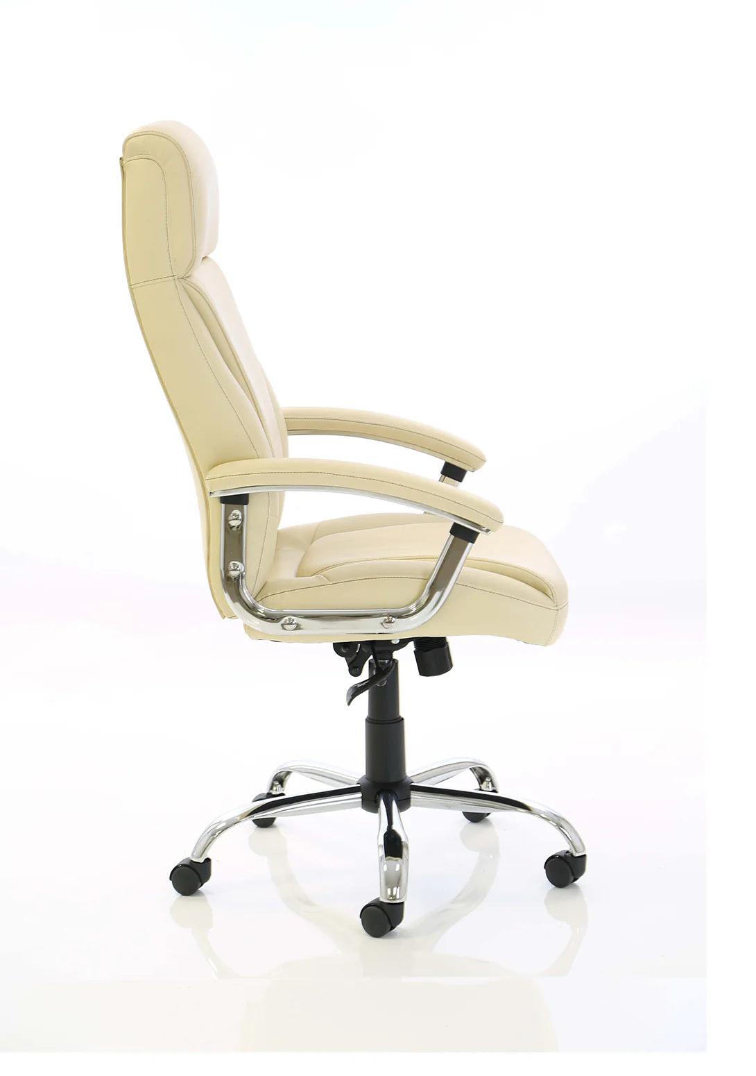 Penza High Back Executive Leather Office Chair with Arms