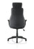 Winsor Medium Back Executive Black Leather Office Chair with Arms