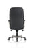 Oscar High Back Black Executive Office Chair with Arms