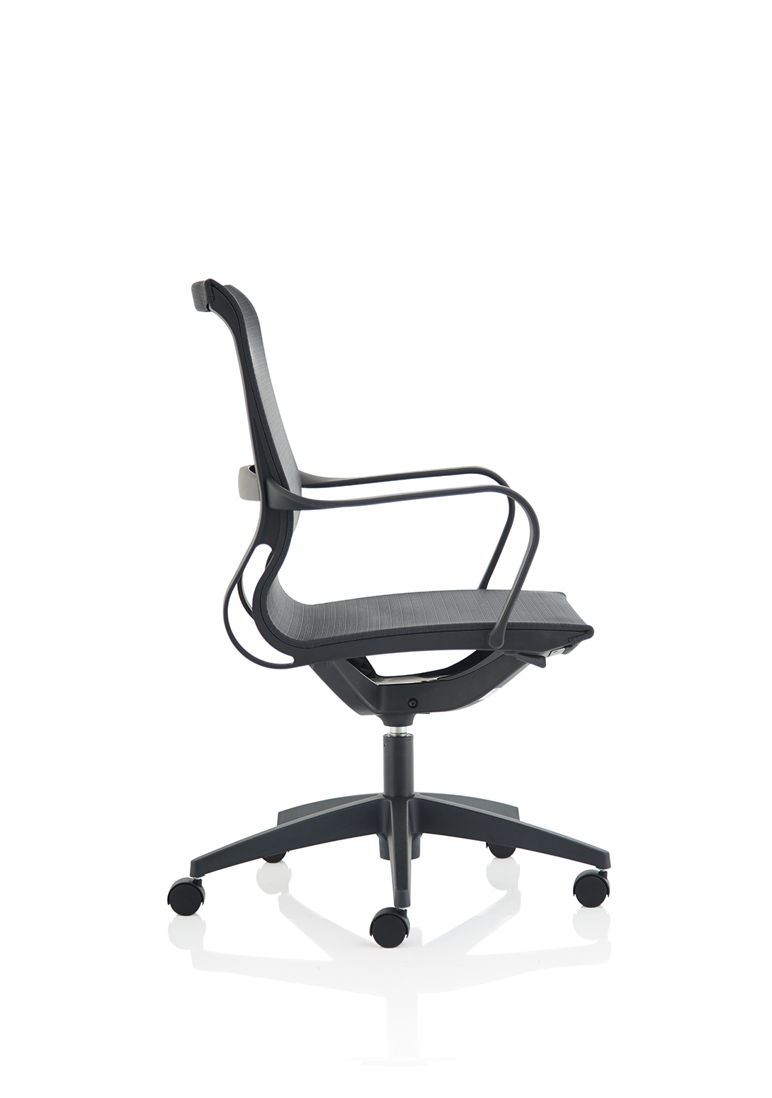 Lula Medium Mesh Back Executive Office Chair with Arms