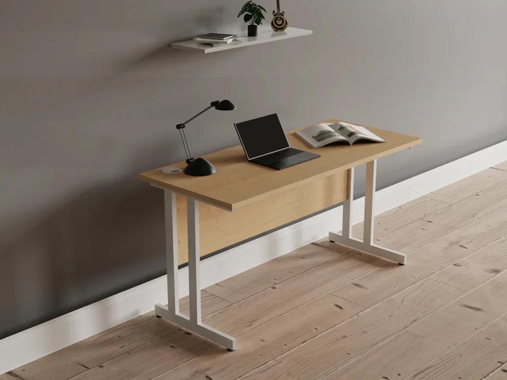 Impulse 1200mm Straight Desk Cantilever Leg