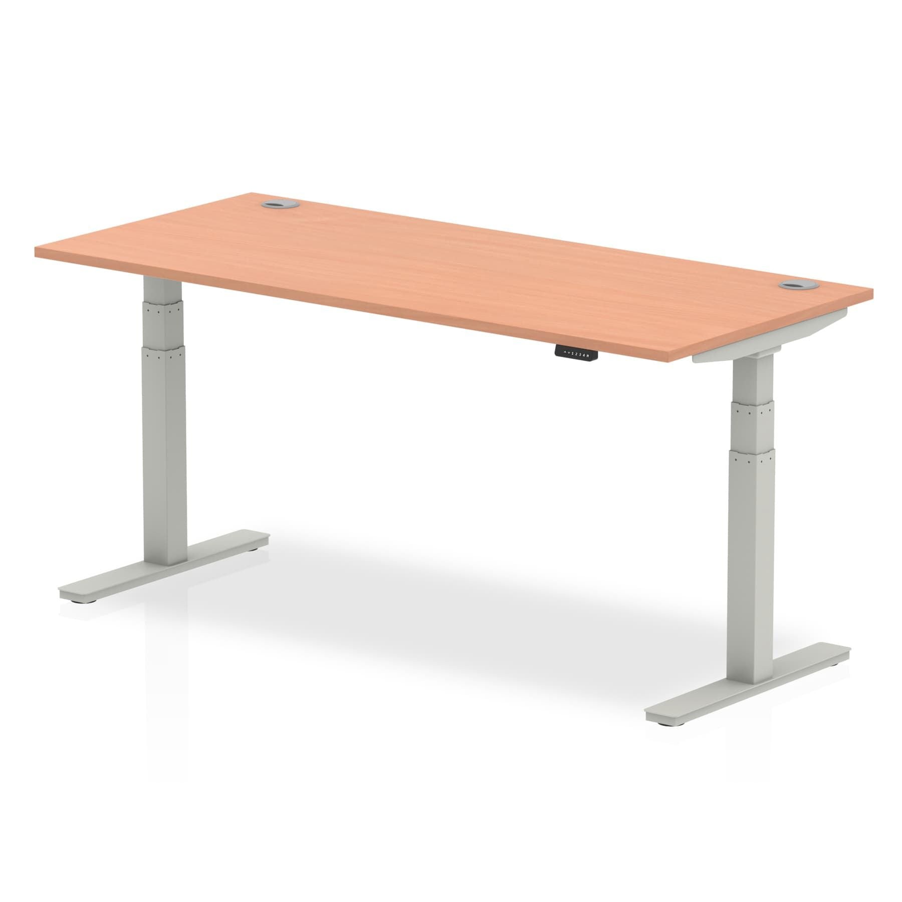 Air Height Adjustable Desk With Cable Ports