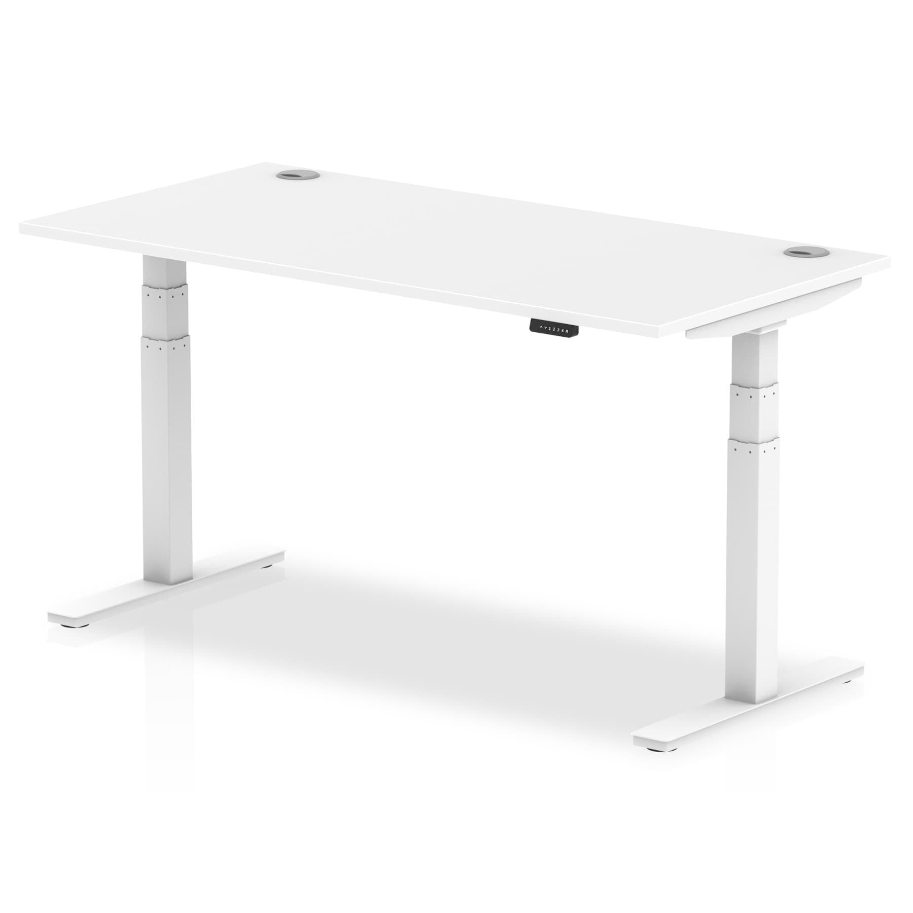 Air Height Adjustable Desk With Cable Ports