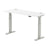 Air Height Adjustable Slimline Desk With Cable Ports