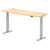 Air Height Adjustable Slimline Desk With Cable Ports