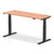 Air Height Adjustable Slimline Desk With Cable Ports