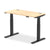 Air Height Adjustable Slimline Desk With Cable Ports