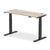 Air Height Adjustable Slimline Desk With Cable Ports